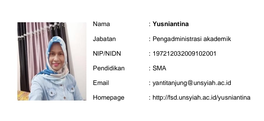 Staf Tendik D-III Keswan